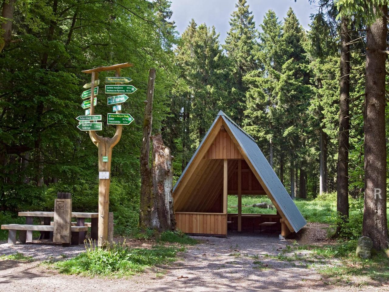 Panoramaferienwohnung Bergwiese マッサーベルク エクステリア 写真